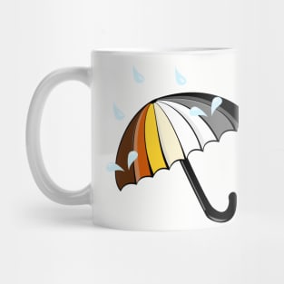 Pridin' in the Rain Mug